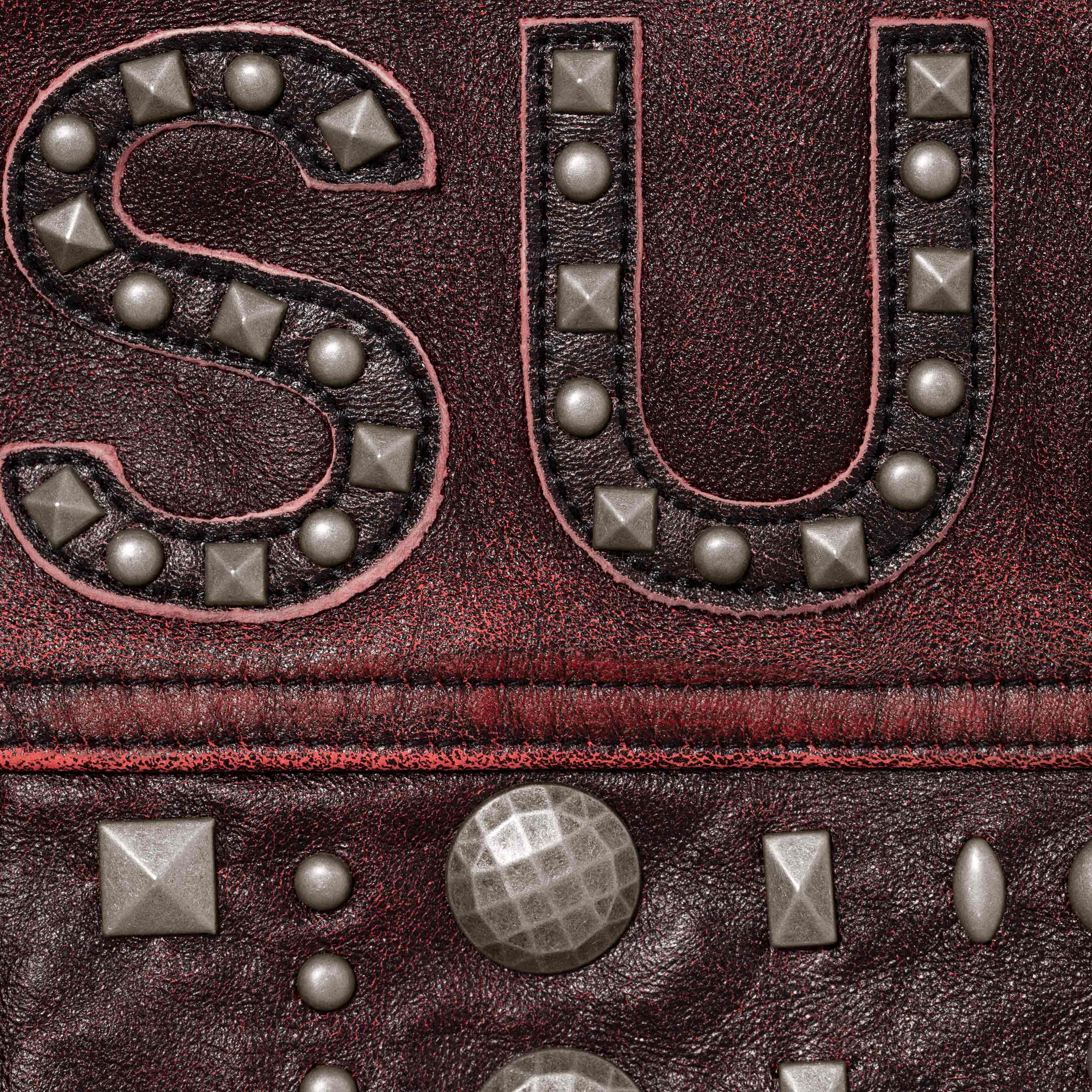 Multi Studded Leather Jacket view 8